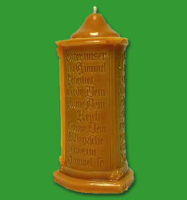 christliche Kerzenformen