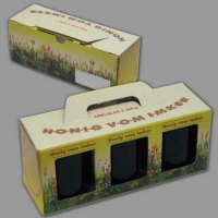 Das Tragepack Blumenwiese für 3 x 250 g-Gläser...