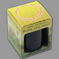 Die Faltschachtel Blumenwiese für 500 g-Glas...
