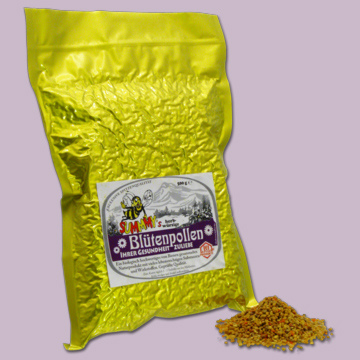 SUMMMYs® Blüten-Mischpollen in der fein-herben Auslese ist ein hochwertiges Naturprodukt. Dieser Pollen kann in Geschmack und Farbe variieren, was ihn zu einem einzigartigen Erlebnis macht. Perfekt für eine ausgewogene Ernährung und zur Förderung des Wohlbefindens.