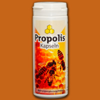 Propolis-Kapseln mit Blütenpollen, 100 Stck-Pckg.