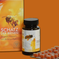 Diese Propolis-Kapseln mit Blütenpollen (90...