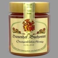 Der Orangenblütenhonig aus unserem Sortiment bringt...