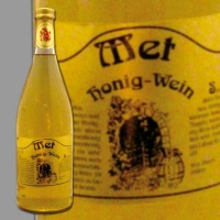 Honig - Wein "Met" 11% vol. 1 ltr-Flasche
