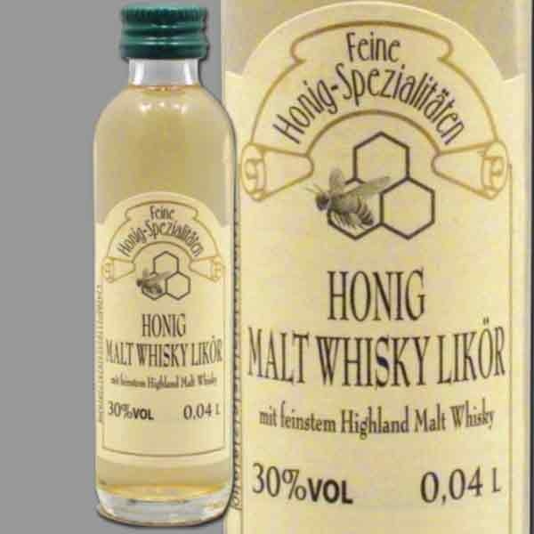 Der Honig-Malt-Whisky-Likör in der Mini-Flasche mit 30% Vol. bietet das exquisite Geschmackserlebnis von 5 Jahre gereiftem Single-Malt-Whisky und Honig in einer handlichen Größe.