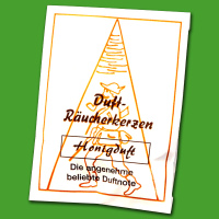 Die Honigduft-Räucherkerzen (6 Stück)...