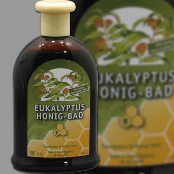 Das Eukalyptus-Honigbad wirkt erfrischend und pflegend. Mit Eukalyptus und Honig ist es ideal für eine revitalisierende Auszeit und schenkt der Haut Feuchtigkeit und Pflege.