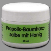 Propolis - Baumharz - Salbe, antibakteriell, 50 ml-Tiegel