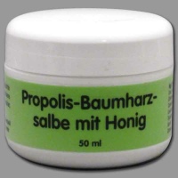 Die Propolis-Baumharz-Salbe bietet milde Pflege für...