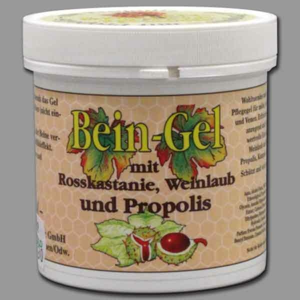 Das Bein-Gel mit Propolis sorgt für Erfrischung und Entspannung bei müden, schweren Beinen. Mit Weinlaub, Rosskastanie und Kampfer wird es zur kühlenden Pflege für Venen und Beine.