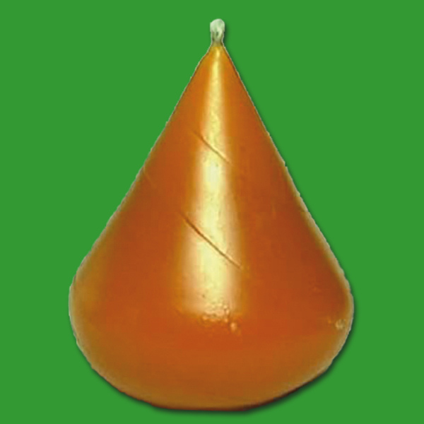 Die Kerzengießform Kegel groß bietet Ihnen die Möglichkeit, große Kegelförmige Kerzen mit einer Wachsmenge von ca. 158 g zu erstellen. Ideal für die Herstellung von auffälligen, modernen Kerzen.