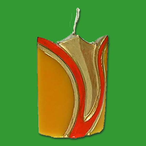 Mit der Kerzengießform Zierkerze kreieren Sie wunderschöne Zierkerzen mit einer Größe von 10 x 7 cm. Diese Form eignet sich perfekt für hochwertige Dekorationen und kreative Kerzenprojekte.