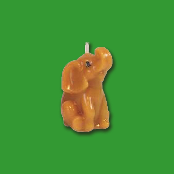 Die „Elefant“-Kerzengießform mit einer Größe von 6 x 3 cm und 28 g Wachsgewicht bringt Freude in jedes Heim. Der Silikon-Schnitt sorgt für eine einfache Handhabung und das mühelose Herausnehmen der fertigen Kerze.