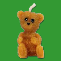 Mit der Kerzengießform Teddy lassen sich...