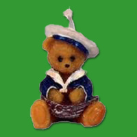 Verspielte Eleganz: Die Gießform Teddy mit Boot...