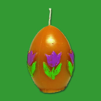 Gießform "Ei mit Tulpen"