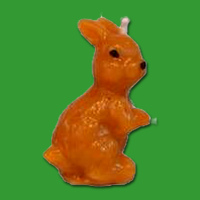 Diese filigrane Kerzengießform Hase zaubert mit...