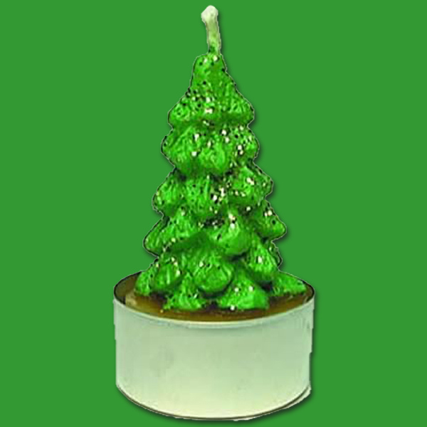 Diese kleine Gießform Tannenbaum, Teelicht eignet sich perfekt für zarte Kerzenarrangements. Bringen Sie festlichen Glanz auf den Tisch mit handgefertigten Bienenwachskerzen.