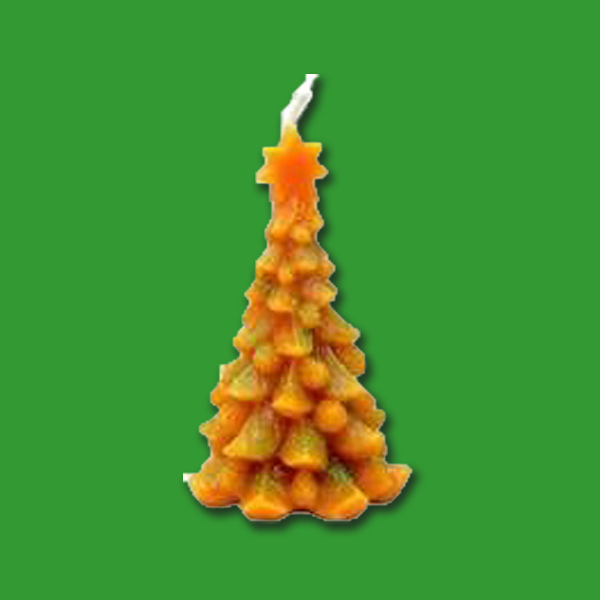 Verleihen Sie Ihren Kerzen ein strahlendes Aussehen mit der Tannenbaum mit Sternen-Gießform. Eine festliche Ergänzung für jedes Zuhause.