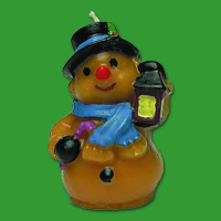 Die niedliche Schneemann-Kerzengießform bringt...