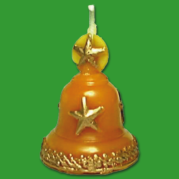 Die Glocke mit Sternen als Kerzengießform überzeugt mit ihrer filigranen Struktur. Eine wunderbare Wahl für individuelle Weihnachtsdekorationen und einzigartige Geschenke.