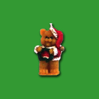 Der „Weihnachtsteddy“ aus der...
