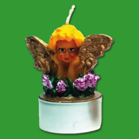 Die Gießform „Engel mit Blumen“ bringt...