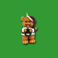 Der Weihnachtsteddy in dieser Silikonform wird zu einer...