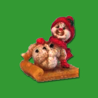 Die Schneemann-Kerzengießform lässt den...