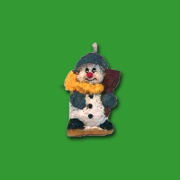 Die Schneemann-Kerzengießform in dieser...