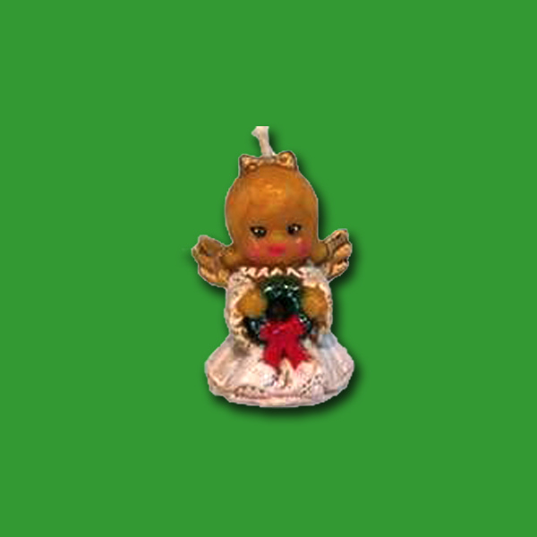 Die Engel mit Kranz-Form eignet sich ideal für eine festliche Weihnachtskerze. Mit einer Größe von 7 x 4,5 cm und einem Wachsgewicht von 46 g lässt sich diese Silikonform einfach handhaben und garantiert eine schnelle Entnahme der fertigen Kerze.