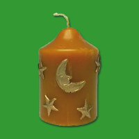 Diese Silikonform Stumpen mit Mond ermöglicht die...