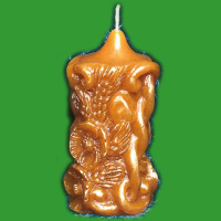 Mit dieser Silikonform Zierkerze lassen sich kompakte...