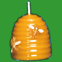 Mit dieser Silikonform Bienenkorb mit Bienen lassen sich...