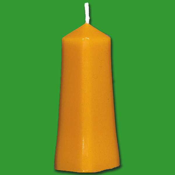 Diese Silikonform Kerze, moderne Form ermöglicht das Gießen von modernen Stumpenkerzen.