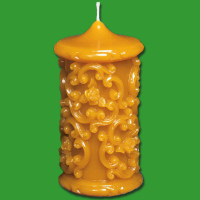 Diese Silikonform Stumpen mit Ornamenten ermöglicht...