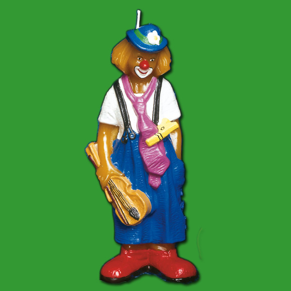 Diese einzigartige Kerzengießform im Design eines Zirkusclowns bietet Ihnen die Möglichkeit, verspielte Clownkerzen zu gießen. Die Form ist ideal für kreative Bastelprojekte und Partydesigns.