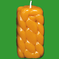 Die Kerze, Kordel Form bietet eine elegante, verspielte...