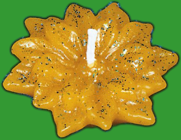 Diese handgefertigte Kerzengießform für eine Schwimmkerze in Form einer Blume ermöglicht es Imker*innen, wunderschöne, schwimmende Blumenkerzen zu gießen. Die Silikonform ist einfach zu handhaben und bietet Platz für Dochte der Größe Nr. 6. Ideal für kreative Projekte oder besondere Anlässe.