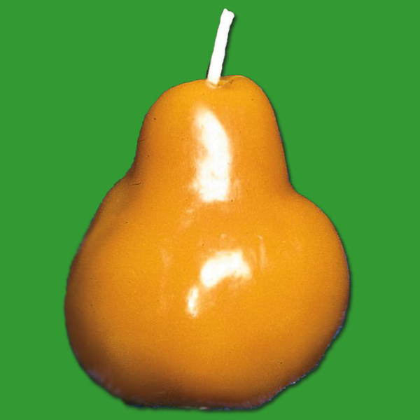 Diese formschöne Birnen-Kerzenform eignet sich für kreative Imker*innen, die ein besonderes Highlight in Form einer Fruchtkerze schaffen möchten. Die Silikonform lässt sich leicht handhaben.