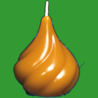 Die Kerze in Tropfenform Kerzengießform ist ein...