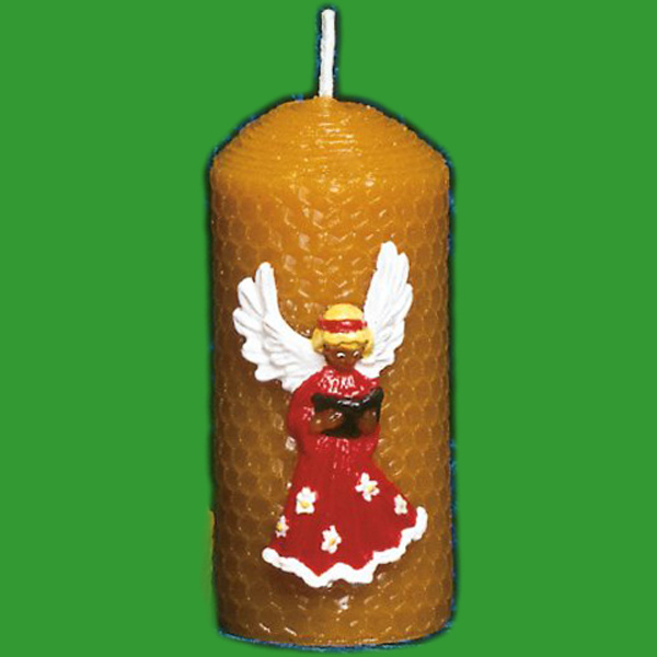 Diese Wabenkerze mit Engelmotiv ist die perfekte Wahl für die Weihnachtszeit. Die Form mit einer Größe von 10 x 5 cm und einem Wachsgewicht von 140 g ermöglicht das Gießen von zauberhaften Engelskerzen.