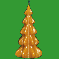 Diese Tannenbaum Kerzengießform lässt Imker...