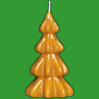 Die Tannenbaum Kerzengießform in kleinerer...