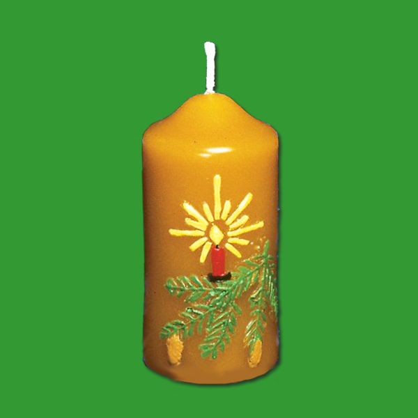 Diese Kerzengießform für Adventskerzen ist in Form eines Zweiges gestaltet und misst ca. 8,5 x 4 cm. Die perfekte Wahl für festliche Weihnachtsdekorationen. Ihre einfache Handhabung und die feine Struktur machen sie zu einem Highlight jeder Bastelsammlung.