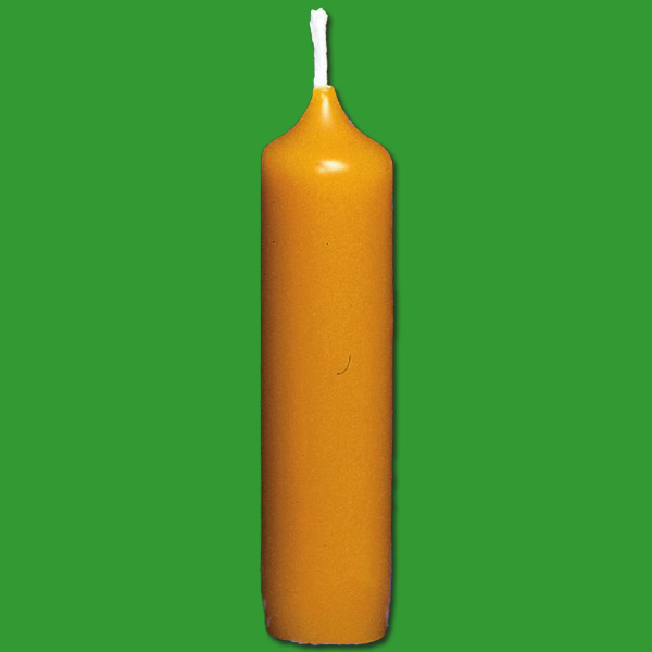 Diese traditionelle Kerzengießform für Adventskranzkerzen ist ca. 8 x 2 cm groß und hat ein Wachsgewicht von ca. 90 g. Sie eignet sich perfekt für das Erstellen eigener Adventskerzen, die den Charme der Weihnachtszeit verbreiten.