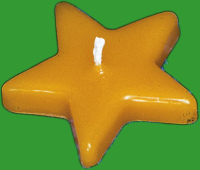 Diese Schwimmkerze in Form eines Sterns bringt eine...