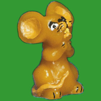 Die kleine Maus-Kerze eignet sich besonders für...