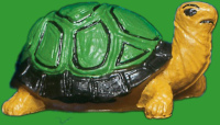 Diese Schildkröte-Kerze ist eine kreative Form...
