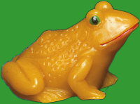 Diese Gießform in Form eines Froschs ist perfekt...
